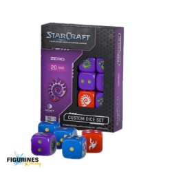 SCMG0023_Starcraft - Zerg - Dice Set