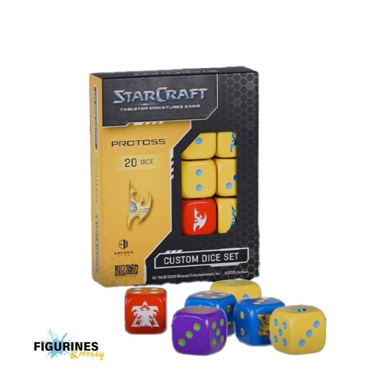 SCMG0024_Starcraft - Protoss - Dice Set