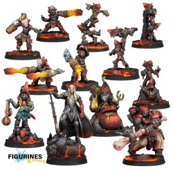 Pack Exclusif Red Caps Warcrow avec Anayram