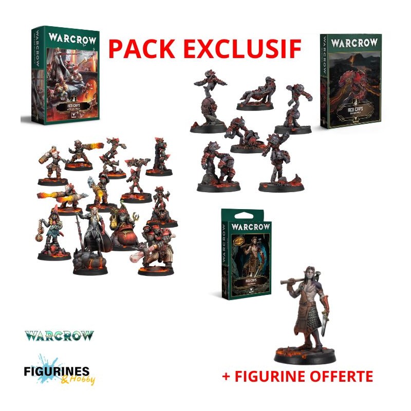 Pack_WW07001-0090FR+WW07002-0091FR+PW11FR-Pack Exclusif Red Caps (Figurine Exclusive Offerte)