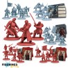 Pack - Trône de Fer (FR + ENG) – 6 Références de Figurines Stark et Lannister