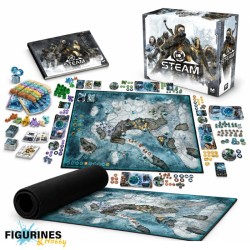 Pack - Steamwatchers – Jeu de Base + Tapis Néoprène