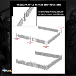 Victrix Miniatures – Wattle Fences | Clôtures