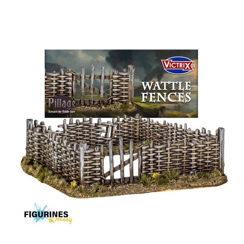 VXE012-Victrix Miniatures - Wattle Fences