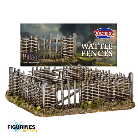 VXE012-Victrix Miniatures - Wattle Fences