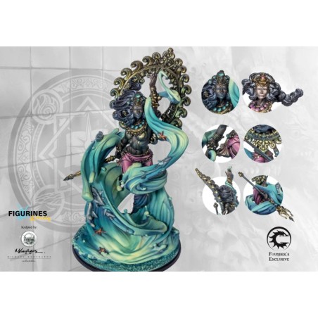 PBSK502-Conquest - Sorcerer Kings - Founder’s Exclusive Bound to the Elements - Water