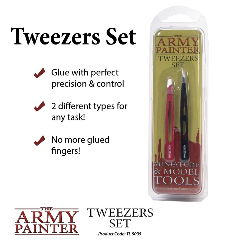 Army Painter - Outils - Tweezers Set - TL5035