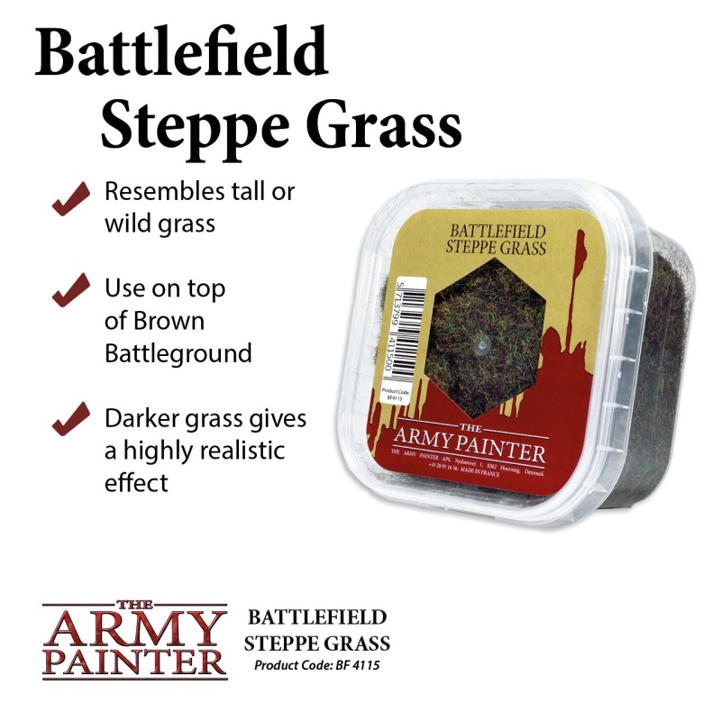 Army Painter - Flocages - Battlefield Steppe Grass - BF4115