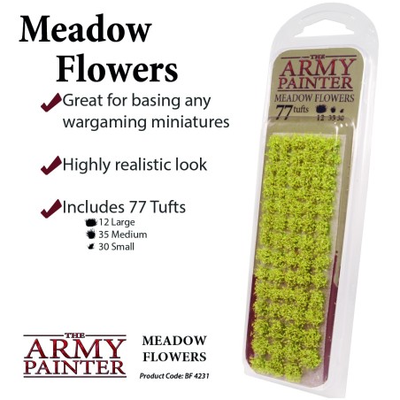 Army Painter - Herbes synthétiques - Meadow Flowers - BF4231