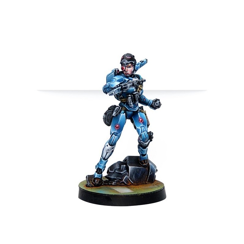 Infinity - Patsy Garnett, Orc Troops Varuna Div. NCO (Submachine Gun) - -0769