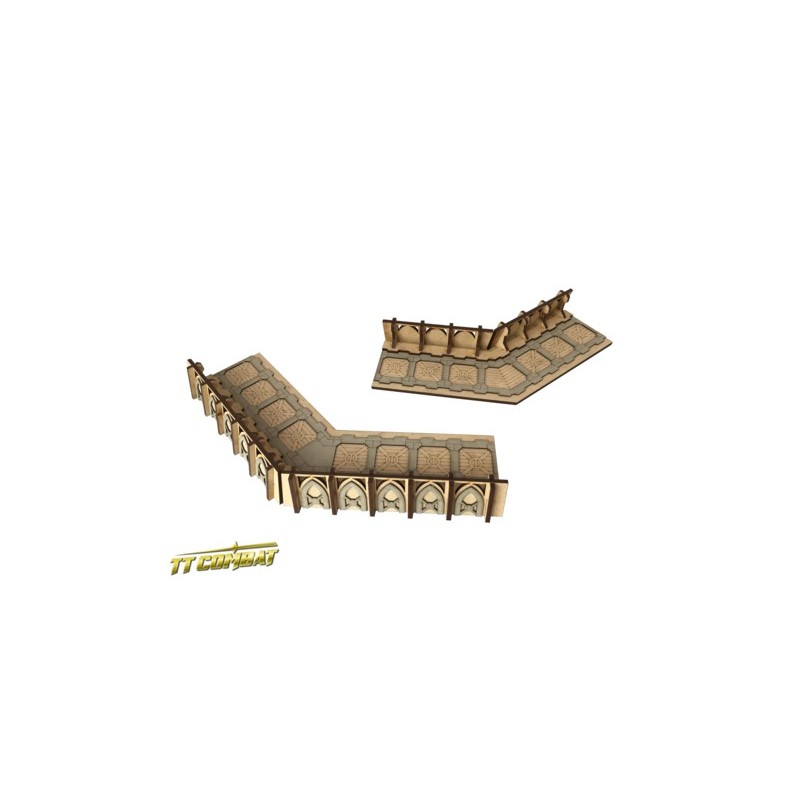 Fortified Trench Small Corner Sections - SFG039