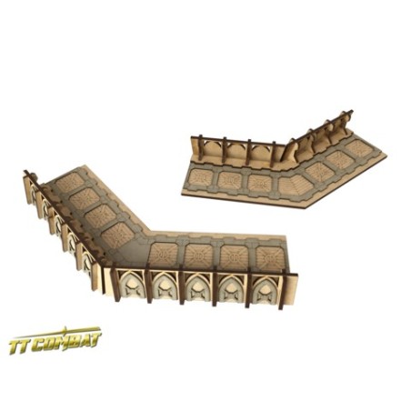 Fortified Trench Small Corner Sections - SFG039