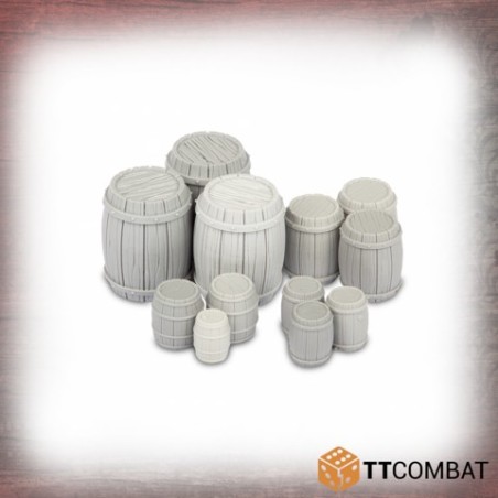 Wooden Barrels - TTSCR-SOV-001