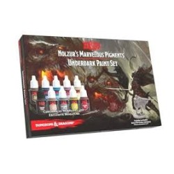 75004 Army Painter - D&D - D&D Underdark Paint Set avec figurine exclusive de Drizzt Do'Urden