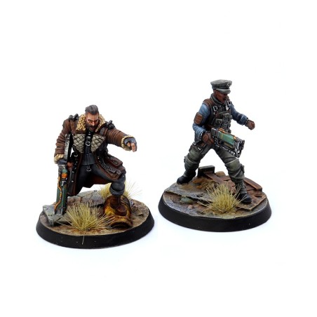 Fallout: Wasteland Warfare - Brotherhood of Steel: Elder Maxon and Captain Kells