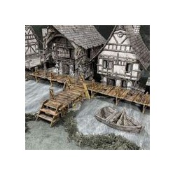 Battle Systems - Raised Walkways (Inclus dans le Fantasy Village) - BSTFWA006