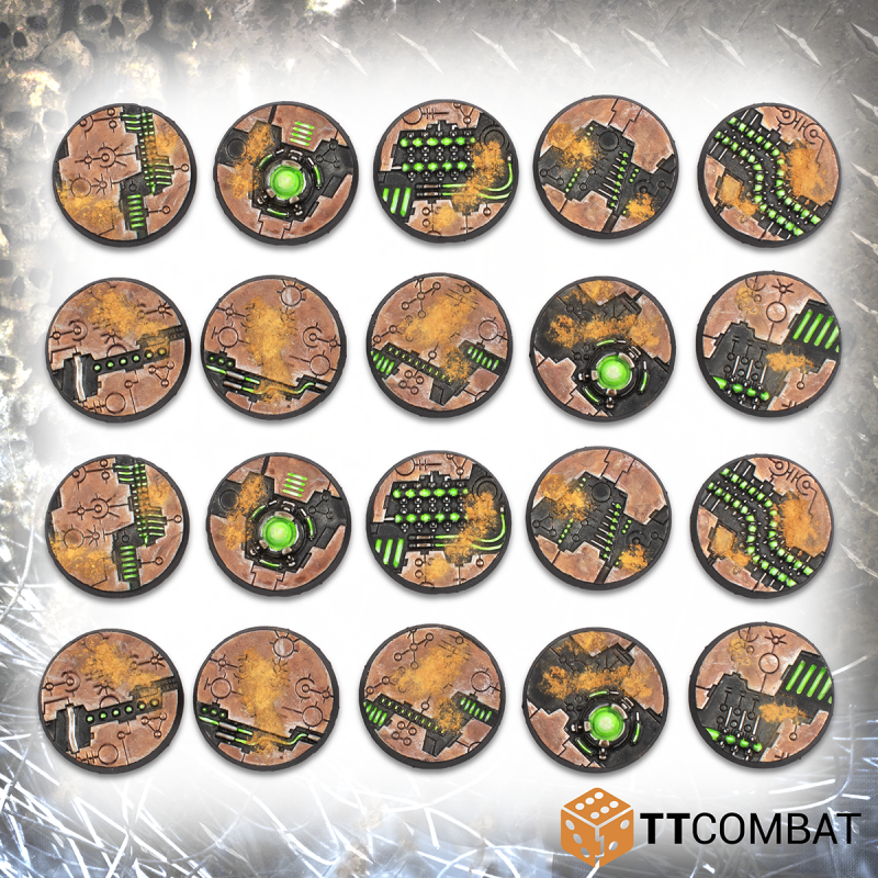 28mm Tomb World Bases - TTSCR-SFG-013