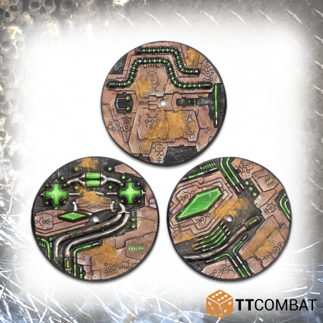 60mm Tomb World Flight Bases - TTSCR-SFG-019