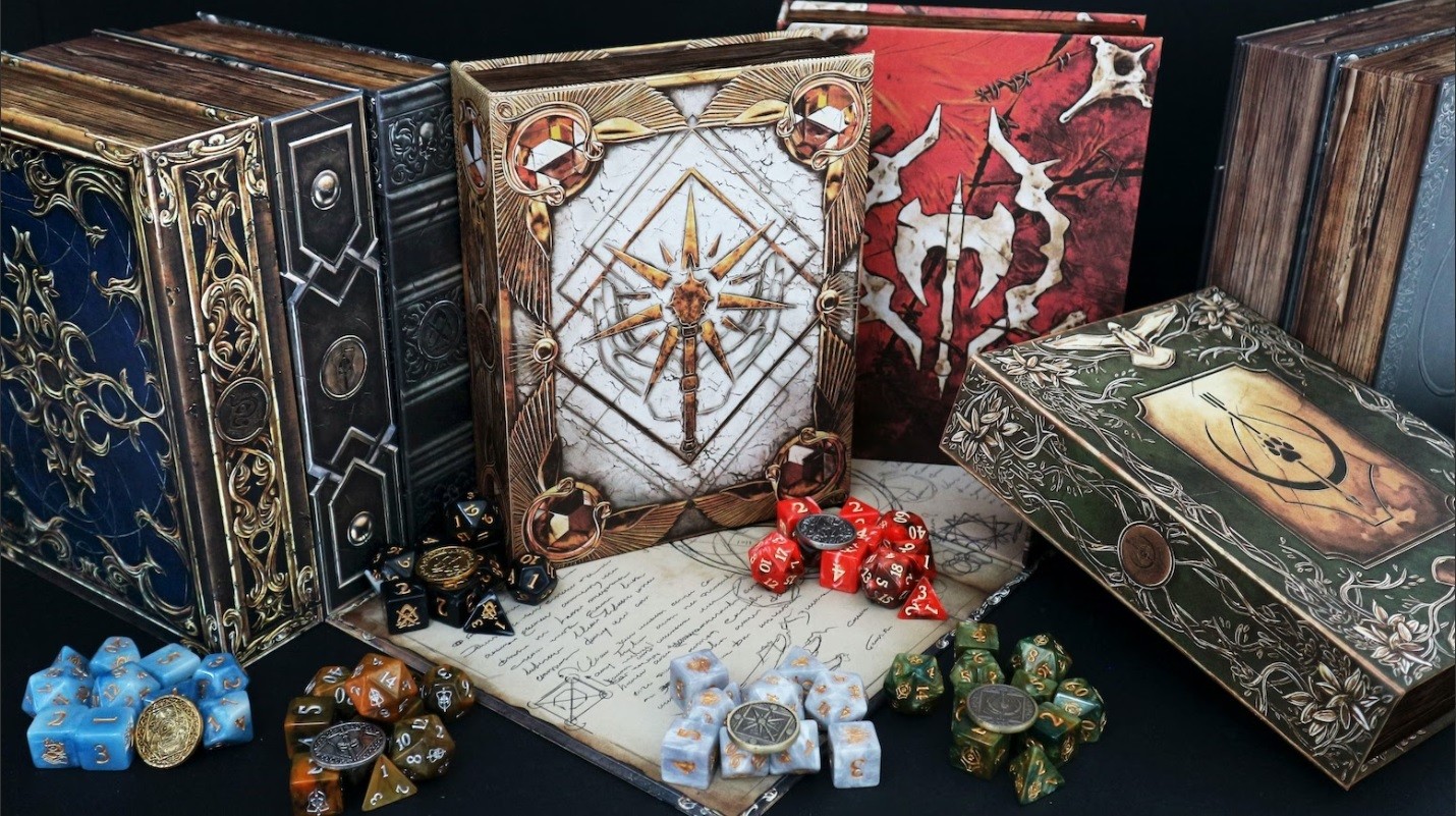 Sets de dés Dungeons & Dragons (D&D)