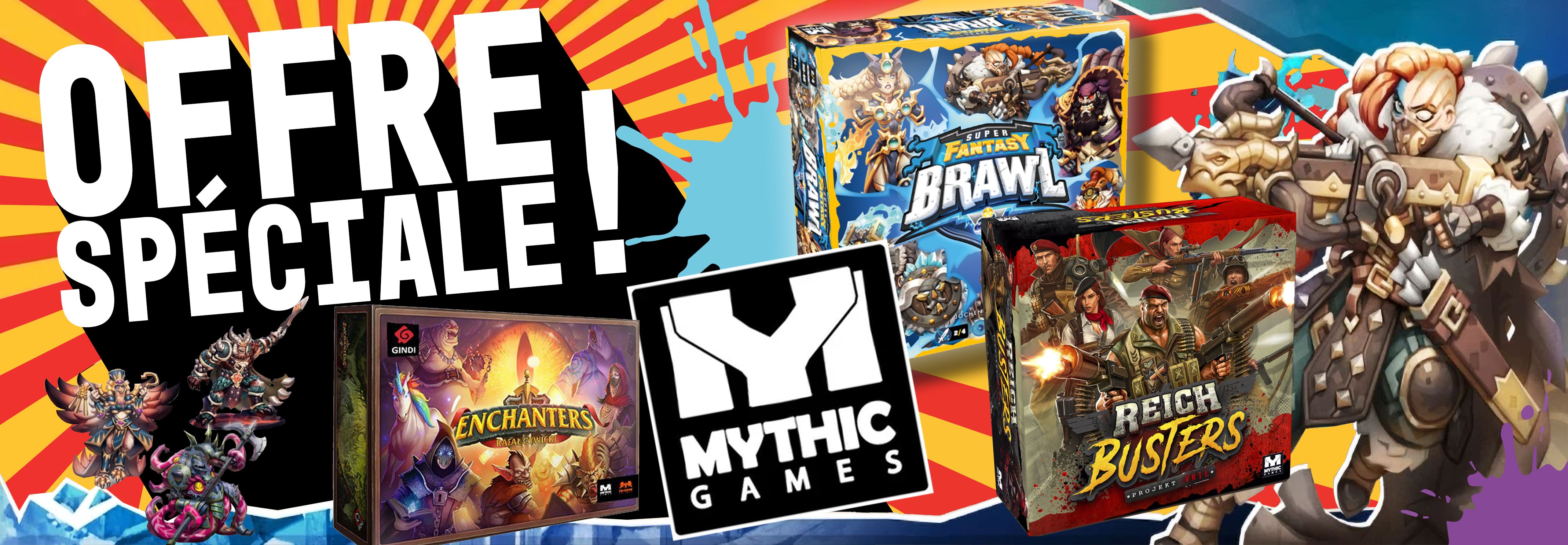 Déstockage Mythic Games